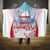 Japan Rugby Custom Hooded Blanket Go Sakuras Japanese Mount Fuji