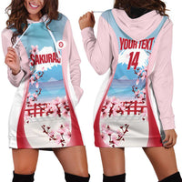 Japan Rugby Custom Hoodie Dress Go Sakuras Japanese Mount Fuji
