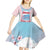 Japan Rugby Custom Kid Short Sleeve Dress Go Sakuras Japanese Mount Fuji