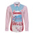 Japan Rugby Custom Long Sleeve Button Shirt Go Sakuras Japanese Mount Fuji