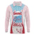 Japan Rugby Custom Long Sleeve Polo Shirt Go Sakuras Japanese Mount Fuji