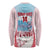 Japan Rugby Custom Long Sleeve Shirt Go Sakuras Japanese Mount Fuji