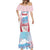 Japan Rugby Custom Mermaid Dress Go Sakuras Japanese Mount Fuji