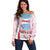 Japan Rugby Custom Off Shoulder Sweater Go Sakuras Japanese Mount Fuji