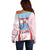 Japan Rugby Custom Off Shoulder Sweater Go Sakuras Japanese Mount Fuji
