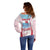 Japan Rugby Custom Off Shoulder Sweater Go Sakuras Japanese Mount Fuji