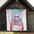 Japan Rugby Custom Quilt Go Sakuras Japanese Mount Fuji