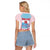 Japan Rugby Custom Raglan Cropped T Shirt Go Sakuras Japanese Mount Fuji