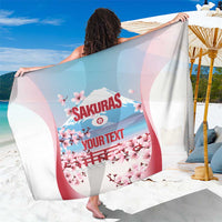 Japan Rugby Custom Sarong Go Sakuras Japanese Mount Fuji