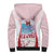 Japan Rugby Custom Sherpa Hoodie Go Sakuras Japanese Mount Fuji