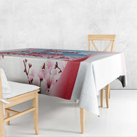 Japan Rugby Custom Tablecloth Go Sakuras Japanese Mount Fuji