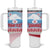 Japan Rugby Custom Tumbler With Handle Go Sakuras Japanese Mount Fuji