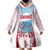 Japan Rugby Custom Wearable Blanket Hoodie Go Sakuras Japanese Mount Fuji