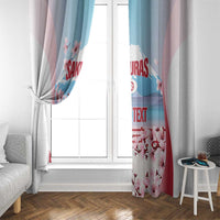 Japan Rugby Custom Window Curtain Go Sakuras Japanese Mount Fuji