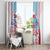 Japan Rugby Custom Window Curtain Go Sakuras Japanese Mount Fuji