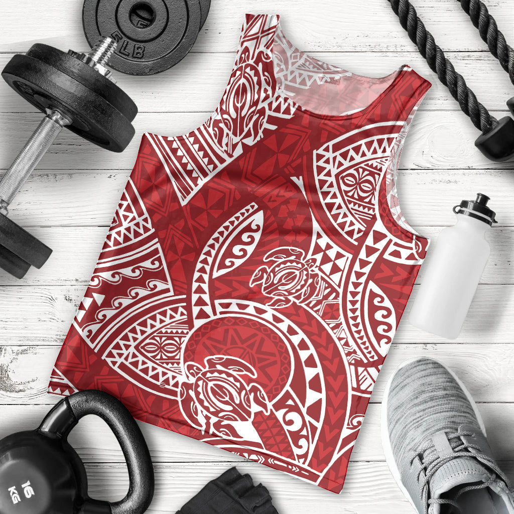 polynesian-pride-hawaii-men-tank-top-hawaiian-tribal-honu-red-version
