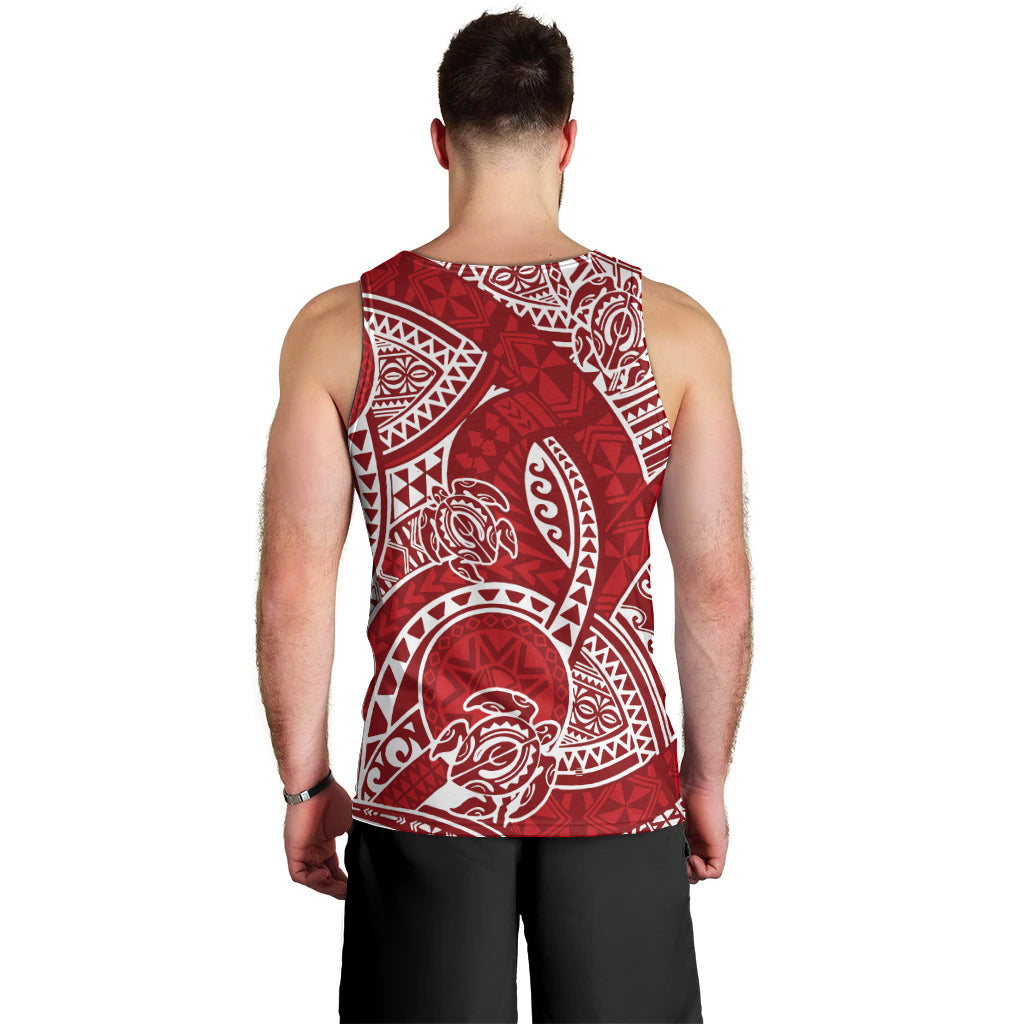 polynesian-pride-hawaii-men-tank-top-hawaiian-tribal-honu-red-version