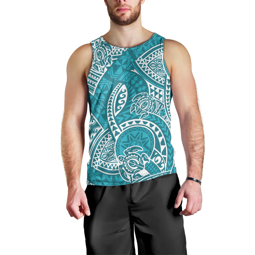 polynesian-pride-hawaii-men-tank-top-hawaiian-tribal-honu-turquoise-version