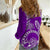 Polynesian Pride Hawaii Women Casual Shirt Hawaiian Tribal Honu Purple Version - Wonder Print Shop