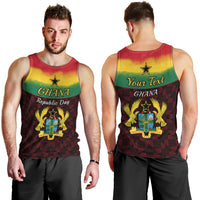 personalised-1-july-ghana-republic-day-men-tank-top-african-pattern-mix-flag-unique-style