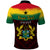 Personalised 1 July Ghana Republic Day Polo Shirt African Pattern Mix Flag Unique Style - Wonder Print Shop