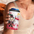 Poland Pierogi Festival 4 in 1 Can Cooler Tumbler Funny Dumpling Costume With Flag - Wonder Print Shop