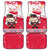 Poland Pierogi Festival Car Mats Funny Dumpling Costume With Flag - Wonder Print Shop
