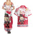 Poland Pierogi Festival Couples Matching Summer Maxi Dress and Hawaiian Shirt Funny Dumpling Costume With Flag - Wonder Print Shop