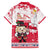 Poland Pierogi Festival Family Matching Off The Shoulder Long Sleeve Dress and Hawaiian Shirt Funny Dumpling Costume With Flag - Wonder Print Shop
