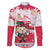 Poland Pierogi Festival Family Matching Off The Shoulder Long Sleeve Dress and Hawaiian Shirt Funny Dumpling Costume With Flag - Wonder Print Shop
