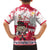 Poland Pierogi Festival Family Matching Off Shoulder Maxi Dress and Hawaiian Shirt Funny Dumpling Costume With Flag - Wonder Print Shop