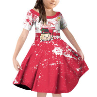 Poland Pierogi Festival Family Matching Off Shoulder Short Dress and Hawaiian Shirt Funny Dumpling Costume With Flag - Wonder Print Shop