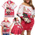 Poland Pierogi Festival Family Matching Off Shoulder Short Dress and Hawaiian Shirt Funny Dumpling Costume With Flag - Wonder Print Shop