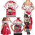 Poland Pierogi Festival Family Matching Summer Maxi Dress and Hawaiian Shirt Funny Dumpling Costume With Flag - Wonder Print Shop