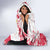 Poland Pierogi Festival Hooded Blanket Funny Dumpling Costume With Flag - Wonder Print Shop