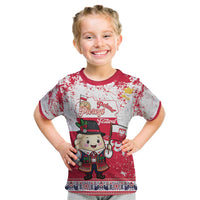 Poland Pierogi Festival Kid T Shirt Funny Dumpling Costume With Flag - Wonder Print Shop