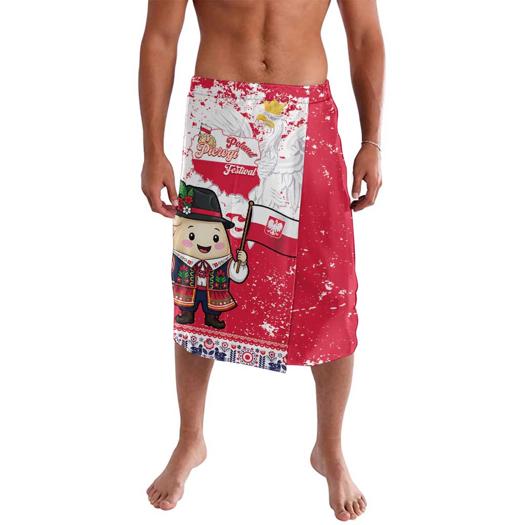 Poland Pierogi Festival Lavalava Funny Dumpling Costume With Flag - Wonder Print Shop