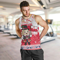 Poland Pierogi Festival Men Tank Top Funny Dumpling Costume With Flag - Wonder Print Shop