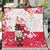 Poland Pierogi Festival Quilt Funny Dumpling Costume With Flag - Wonder Print Shop