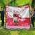 Poland Pierogi Festival Quilt Funny Dumpling Costume With Flag - Wonder Print Shop