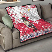 Poland Pierogi Festival Quilt Funny Dumpling Costume With Flag - Wonder Print Shop