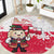 Poland Pierogi Festival Round Carpet Funny Dumpling Costume With Flag - Wonder Print Shop