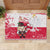 Poland Pierogi Festival Rubber Doormat Funny Dumpling Costume With Flag - Wonder Print Shop