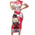 Poland Pierogi Festival Short Sleeve Bodycon Dress Funny Dumpling Costume With Flag - Wonder Print Shop