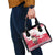 Poland Pierogi Festival Shoulder Handbag Funny Dumpling Costume With Flag - Wonder Print Shop