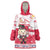 Poland Pierogi Festival Wearable Blanket Hoodie Funny Dumpling Costume With Flag - Wonder Print Shop