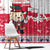 Poland Pierogi Festival Window Curtain Funny Dumpling Costume With Flag - Wonder Print Shop