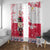 Poland Pierogi Festival Window Curtain Funny Dumpling Costume With Flag - Wonder Print Shop