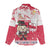 Poland Pierogi Festival Women Casual Shirt Funny Dumpling Costume With Flag - Wonder Print Shop
