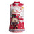 Poland Pierogi Festival Women Sleeveless Polo Shirt Funny Dumpling Costume With Flag - Wonder Print Shop